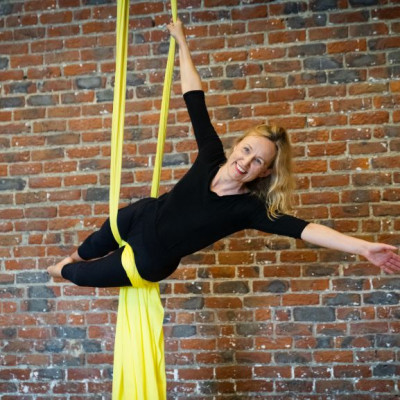 Tissu Aérien Pour Fitness Et Yoga - Hamac Sensoriel 280x150 Cm, élastique, Portable, Intérieur/extérieur